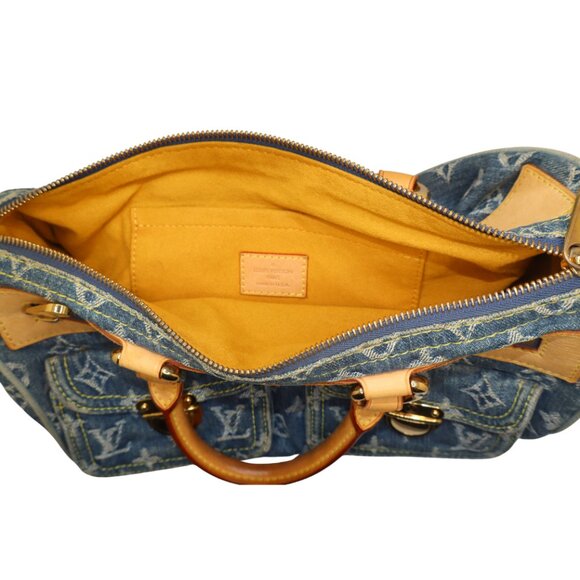 LOUIS VUITTON Denim Neo Speedy - Picture 3 of 5